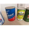Image 4 : 10x Oil Cans , Esso, Texaco, Atlas, Pioneer Plus 