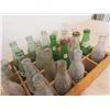 Image 5 : Coca Cola Wooden Crate with 24 Bottles, Orange Crush, Sprite, Coke + 