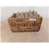 Image 1 : Pepsi Wooden Crate with 24 Pepsi Bottles