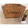 Image 2 : Schweppes Wooden Case + Old Liquor + Pop Bottles 
