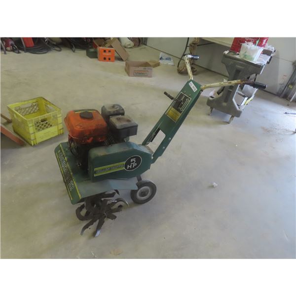 Chore master 5.5 HP Roto Tiller - Working