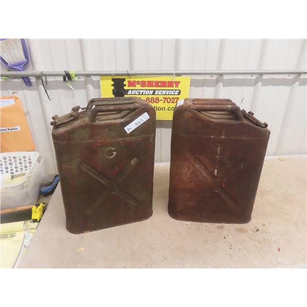 2 x Military Gas Cans