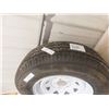 Image 3 : New ST 205/75 R15 Trailer Tire + Rim 