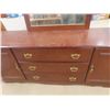 Image 11 : Dresser 29 " x 65"x 17" Plus Mirror 31"x 47" 