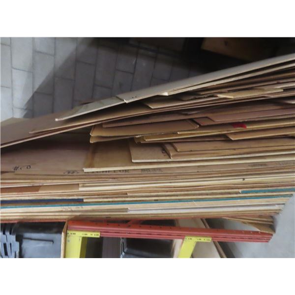 Approximately 14 Full 4X8 Sheets 