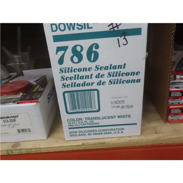 12 Tubes Silicone Sealant
