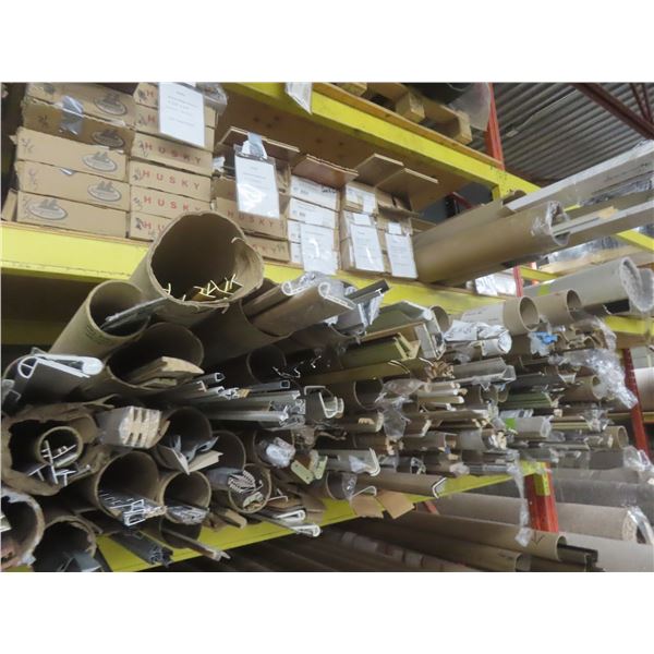Pallet Lot: Transistions, Stair Noses, Reducers, Pinned Naplock, Pinless Naplock, Cord Rounds, T-Mol