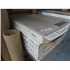 Image 2 : Ultra Ceramic Warm Grey Glue Down Vinyl 18 x 18 Tiles (72 sq ft)