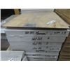Image 2 : 8 Boxes Mannington Homestead Tile Hammer Beige 16x16 Glue Down Vinyl Flooring (312 sq ft)