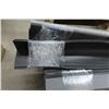 Image 2 : 40 Plus Pieces Commercial Rubber Safety Stair Nose Various Lengths 40" to 50''