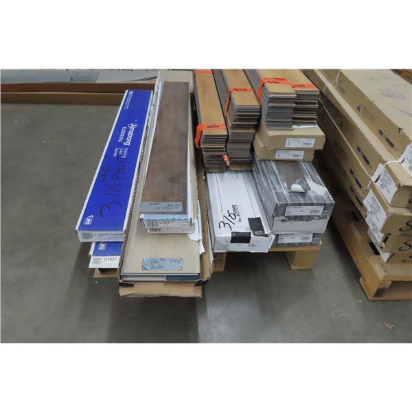 Pallet Lot | Mixed Vinyl Plank Flooring