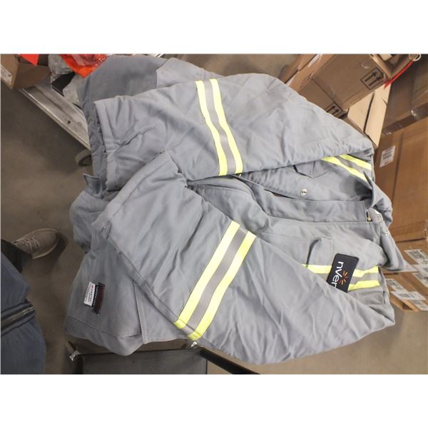 Orange Reflective Work Coat