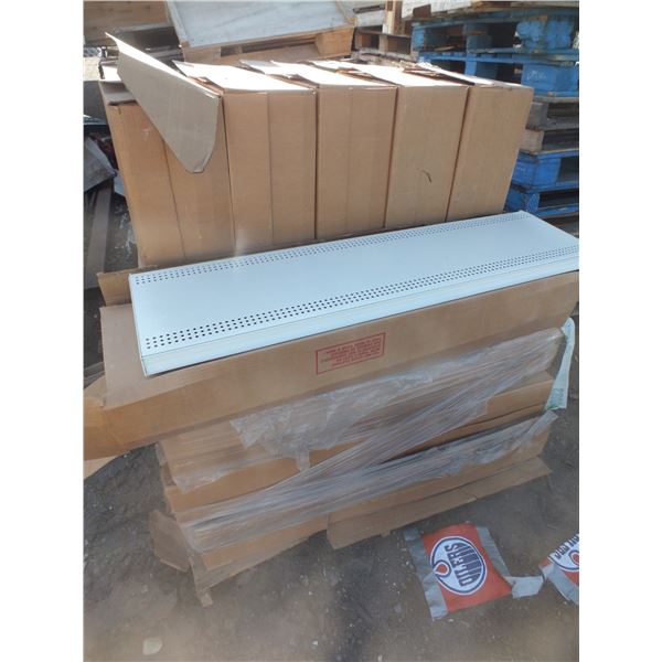 Pallet Of Metal Shelves