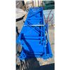 Image 3 : PALLET OF BLUE SHELVING (8) 6.5' UPRIGHTS & (36) 6' CROSS BEAMS