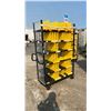 Image 2 : 6' 4" 4-WHEEL DUAL-HANDLED MULTI-LEVEL ROLLING RACK