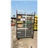 Image 2 : 6' 4" 4-WHEEL DUAL-HANDLED MULTI-LEVEL ROLLING RACK