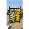 Image 2 : 6' 4" 4-WHEEL DUAL-HANDLED MULTI-LEVEL ROLLING RACK