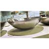 Image 2 : COMMERCIAL 18.5" STEEL HAMMERED WOK WITH HANDLES