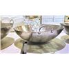 Image 2 : COMMERCIAL 18.5" STEEL HAMMERED WOK WITH HANDLES