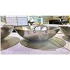 Image 2 : COMMERCIAL 18.5" STEEL HAMMERED WOK WITH HANDLES