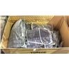 Image 3 : BOX OF WHITE BUTTON UP COLLARED SHIRTS & BOX OF HALF APRONS