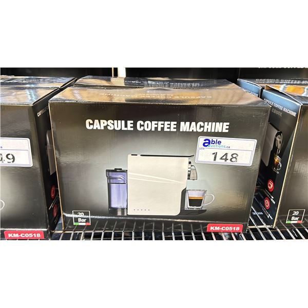 (2) CAPSULE COFFEE MACHINES KM-C0518
