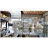 Image 1 : SHELF OF COMMERCIAL STAINLESS STEEL MIXING BOWLS, BRITA DISPENSER & MORE