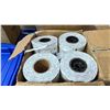 Image 2 : PALLET OF ROLLS OF SEALING FILM FOR BEVERAGES & A RICE BUCKET *MUST TAKE ALL ON PALLET*