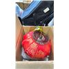 Image 2 : PALLET FILLED WITH - ASSORTED DECOR ITEMS, FANS, FOLDING CHAIR, STACKING CHAIRS, CHRISTMAS +