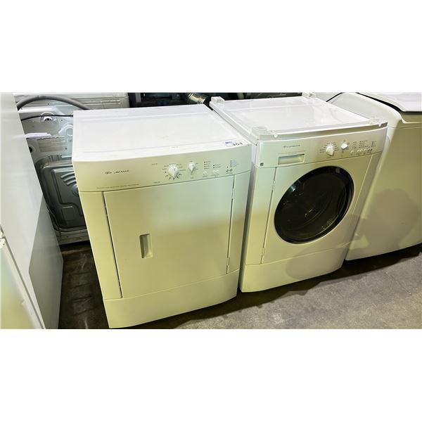 FRIGIDAIRE STACKING WASHER & DRYER SET
