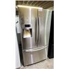 Image 1 : SAMSUNG STAINLESS STEEL FRENCH DOOR FRIDGE WITH ROLLOUT FREEZER & WATER/ICE DISPENSER 36"W