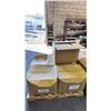 Image 1 : PALLET OF WHITE SERVIETTES *MUST TAKE ALL ON PALLET*