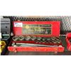 Image 1 : 3/4" DRIVE SOCKET WRENCH SET IN A METAL TRANSPORT CASE