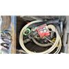 Image 2 : TOTE OF VACUUM PARTS, BOX OF DISPOSABLE COVERALLS & GARBAGE BAGS & EUROCLEAN GD-930-H VACUUM