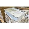 Image 2 : IMPRESSION OF ITALIAN ART TABLE TOP VESSEL SINK *IN BOX*