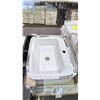 Image 2 : IMPRESSION OF ITALIAN ART TABLE TOP VESSEL SINK *IN BOX*
