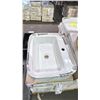 Image 2 : IMPRESSION OF ITALIAN ART TABLE TOP VESSEL SINK *IN BOX*