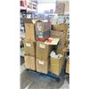 Image 1 : PALLET OF ASSORTED BOBA STRAWS, LIDS, CUPS & MORE