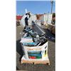 Image 2 : PALLET OF ASSORTED ITEMS INCLUDING; VACUUMS, LUGGAGE, SCOOTER & MORE (UNKNOWN WORKING CONDITION,