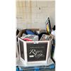 Image 1 : PALLET OF ASSORTED ITEMS INCLUDING; MOSQUITO TRAPS, PILLOW, AUTOMOTIVE VACUUM & MORE (UNKNOWN