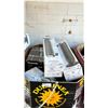 Image 2 : PALLET OF ASSORTED ITEMS INCLUDING; TOWER FANS, MICROWAVE, PORTABLE NECK FAN & MORE (UNKNOWN