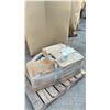 Image 2 : PALLET OF ASSORTED ITEMS INCLUDING; COLORANT CONCENTRATE, SAMOSA BOXES, FOOD CONTAINERS & MORE