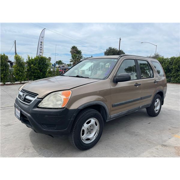 HOND CR-V 2003 T-DON - SMOG