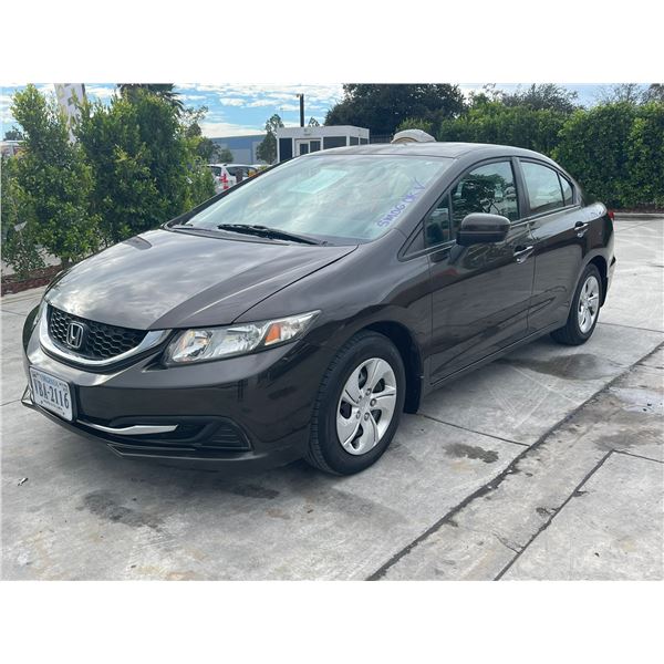 HOND CIVIC 2014 O/S-T SMOG-2 DAYS