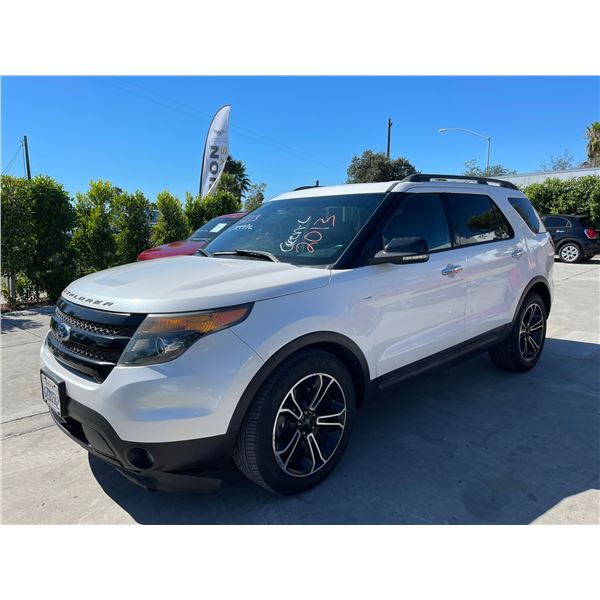 FORD  EXPLORER 2013 T-REPO 2 DAYS
