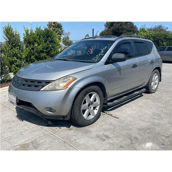 NISS MURANO 2003 APP/DUP-T/EXP-ONLY DON
