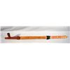 Image 1 : Native American catlinite pipe, 30" long