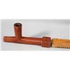 Image 2 : Native American catlinite pipe, 30" long