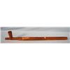 Image 1 : Native American catlinite pipe, 26" long