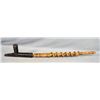 Image 1 : Native American catlinite pipe, 29" long
